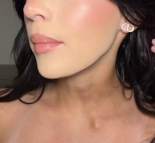 CD Earrings | 18K Gold Plated