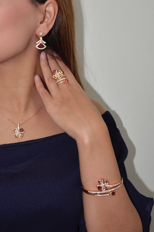 Lamara Set | Sterling Silver