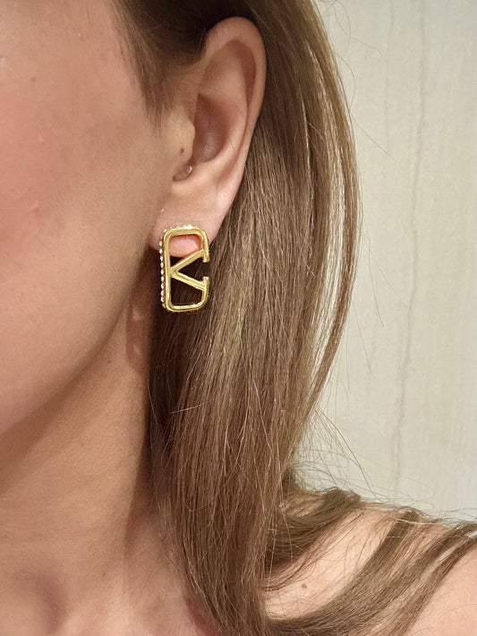 Val Inspired | Earrings | 18K Gold Plated