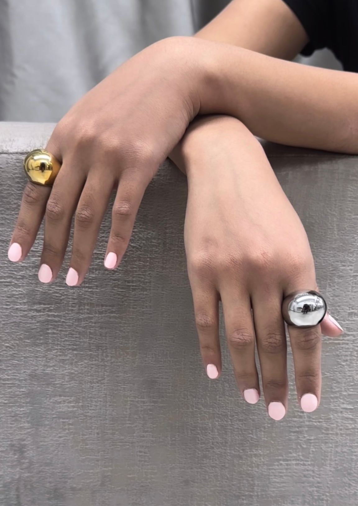 Luna Ring | Stainless Steel | 18K Gold Plated | Tarnish Proof