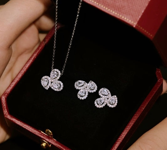 Davina Set | Sterling Silver | Tarnish Proof