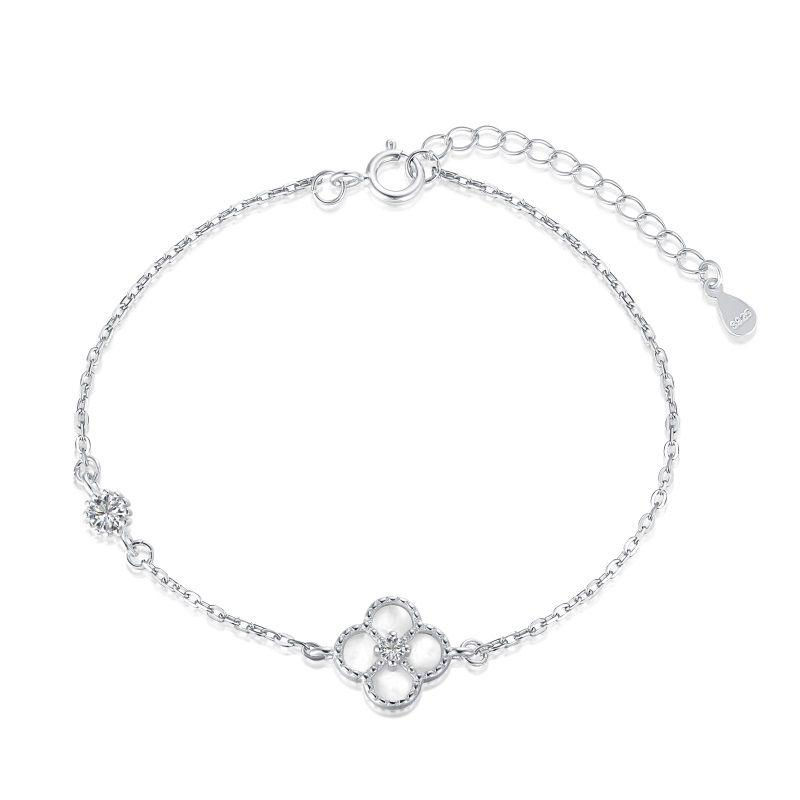 Dainty Flower Bracelets | Sterling Silver