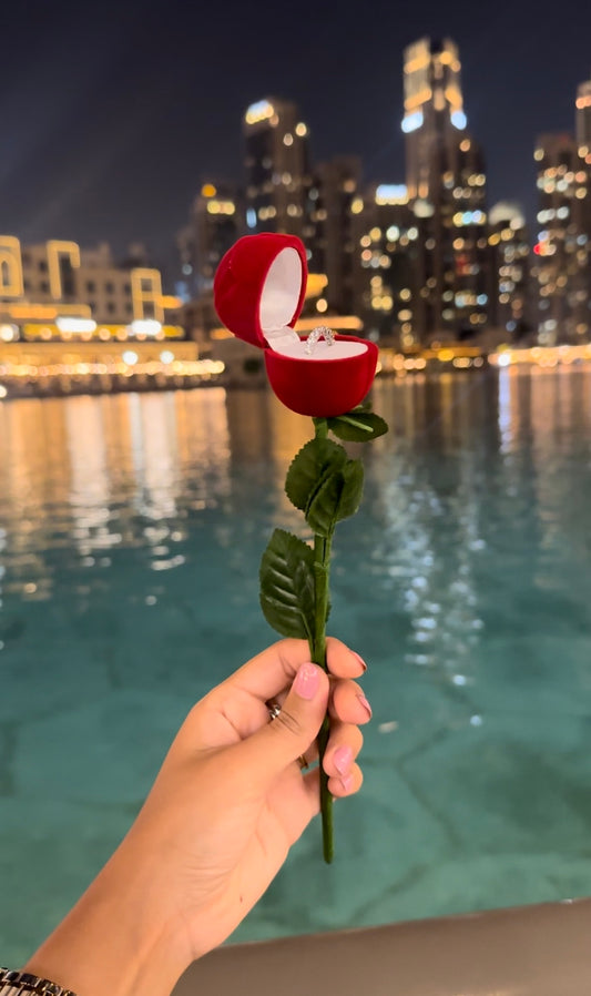 Rose Jewelry Gift Box