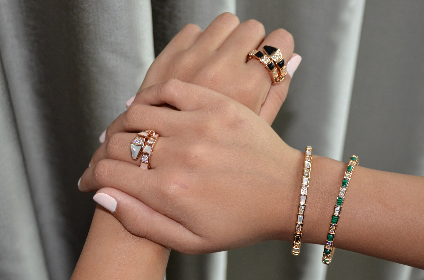 Liana Bangle | Sterling Silver | Tarnish Proof