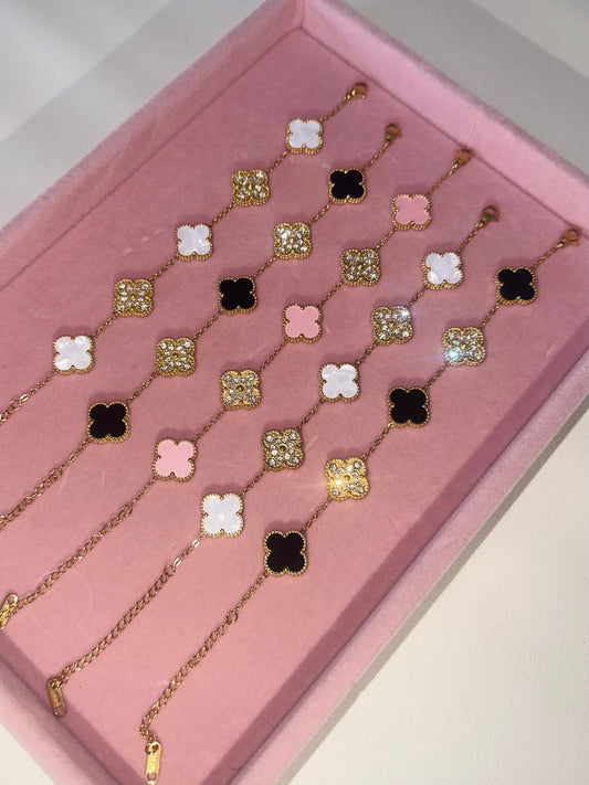 Flor Bracelet | Stainless Steel | 18K Gold Plated | Tarnish Proof