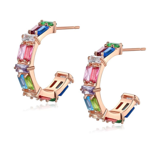 Renesmé Earrings | 18K Gold | Brass