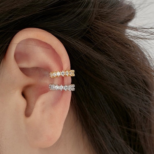 Alyssa Ear Cuff | Sterling Silver