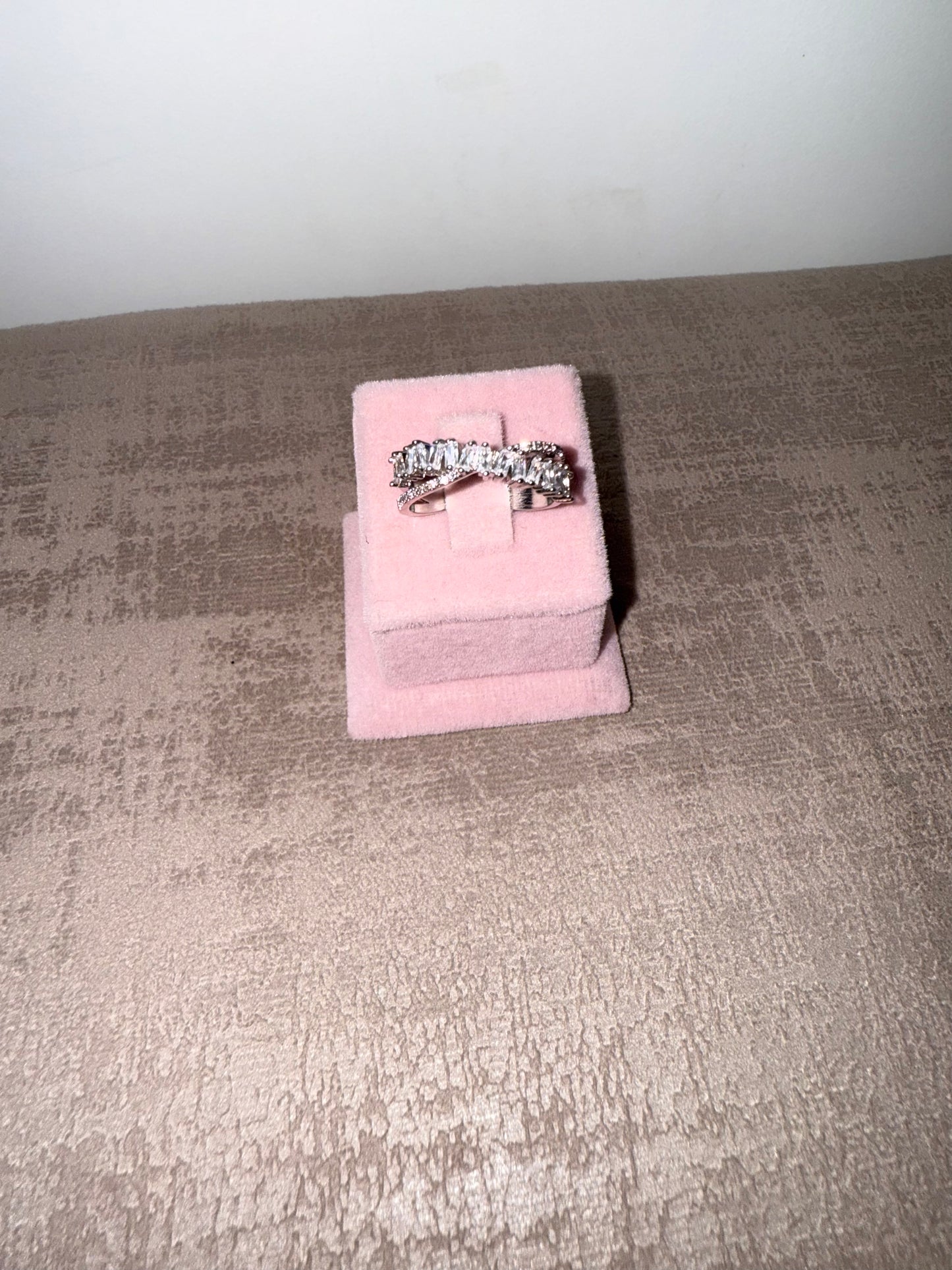 Adjustable Baguette Ring | 18K Gold Plated