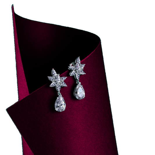 Delira Statement Earrings | Sterling Silver