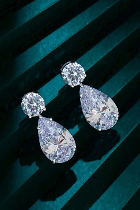 Charlotte Drop Earrings | Sterling Silver