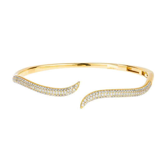 Inaya Bangle | 18K Gold Plated