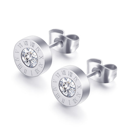BVL Stud Earrings | Stainless Steel | 18K Gold Plated | Tarnish Proof