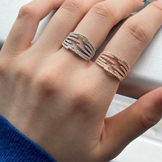 Anna Sterling Silver Ring