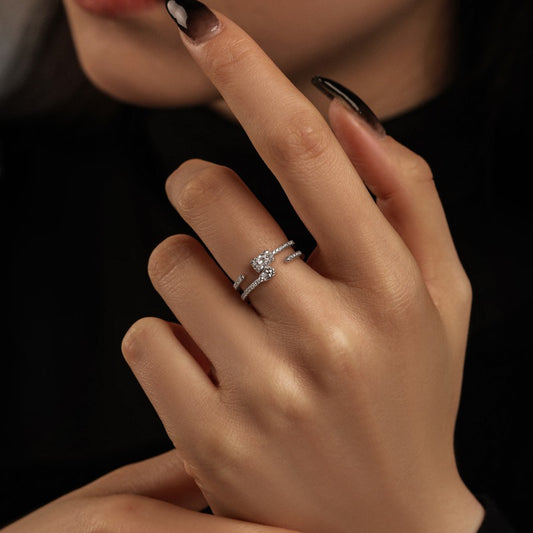 Ella Ring | Sterling Silver | Tarnish Proof