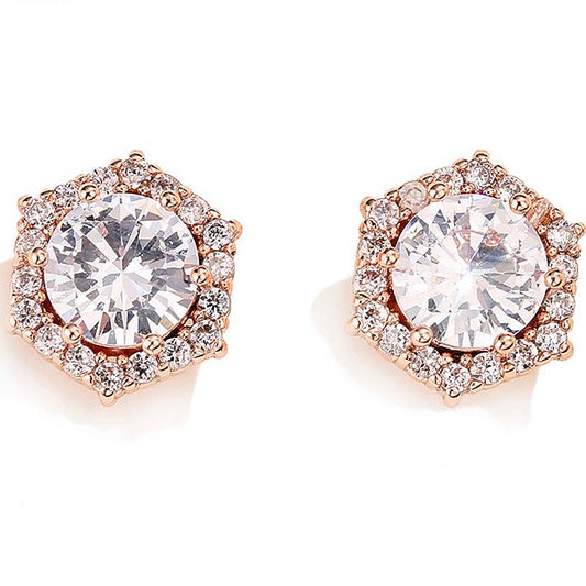 Brooke Stud Earrings | 18K Gold Plated