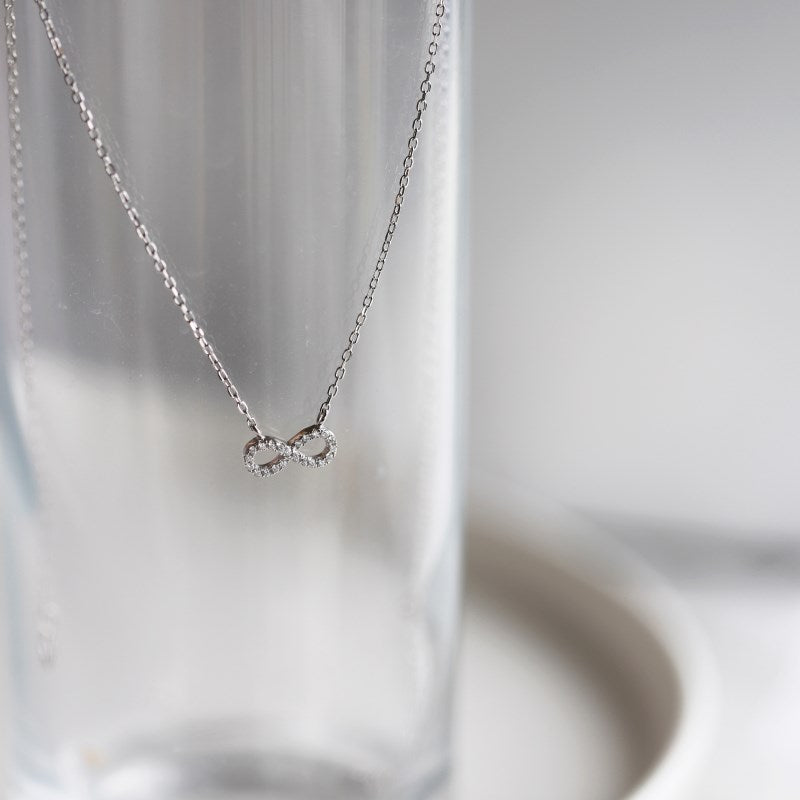 Infinity Necklace | Sterling Silver | Tarnish Proof