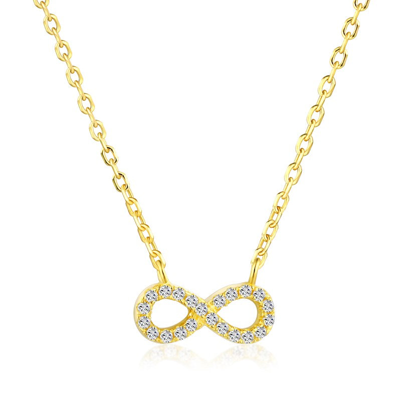 Infinity Necklace | Sterling Silver | Tarnish Proof