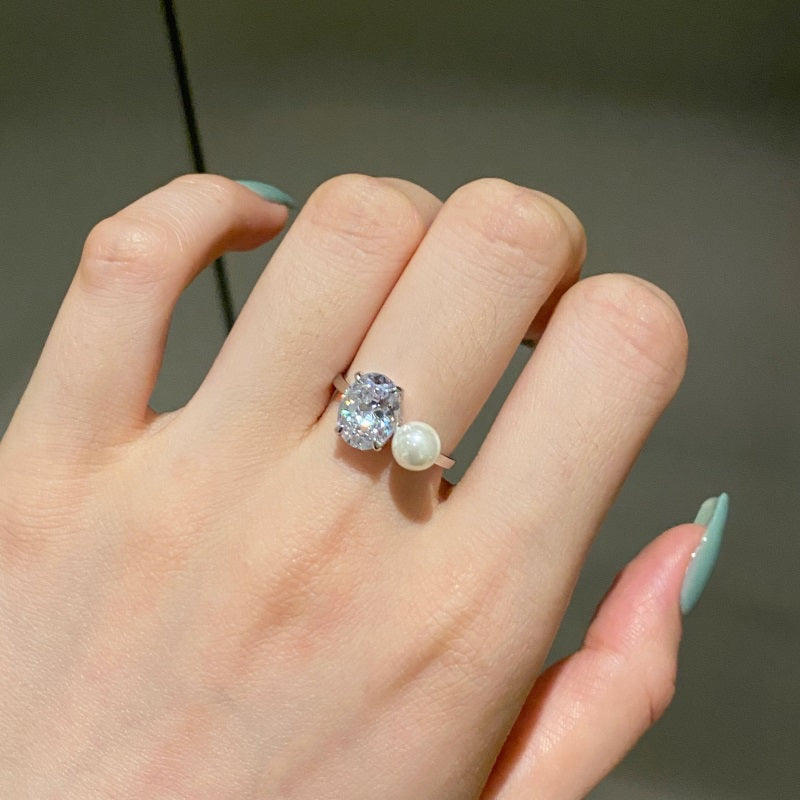Pearl Ring | Sterling Silver | Tarnish Proof