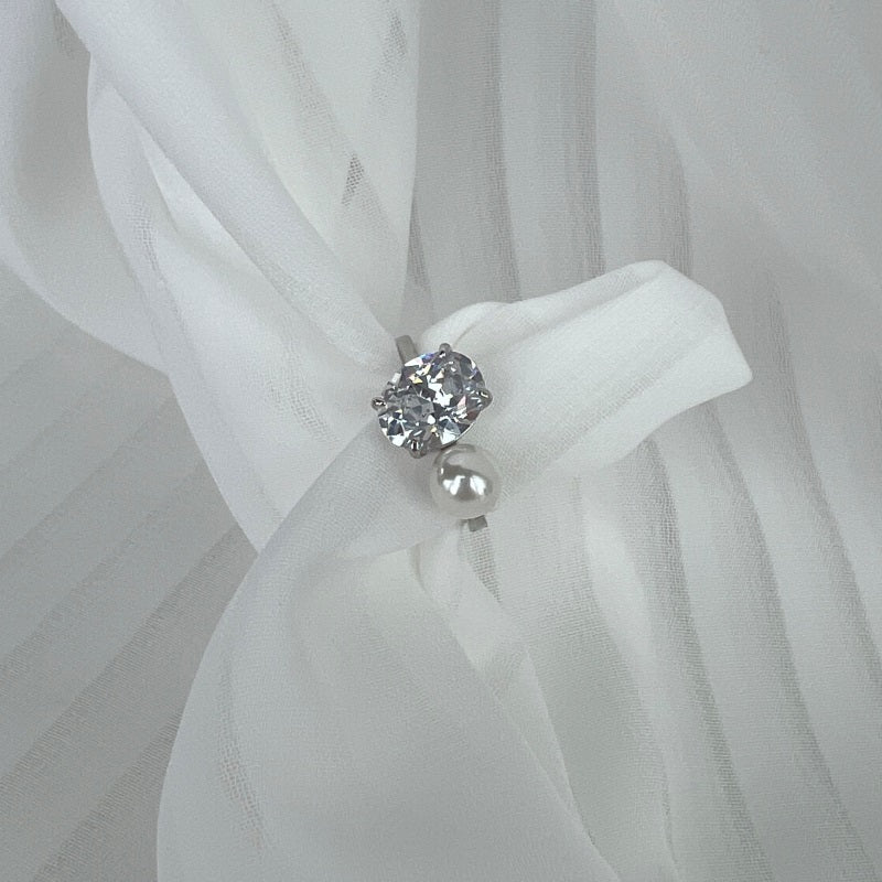 Pearl Ring | Sterling Silver | Tarnish Proof