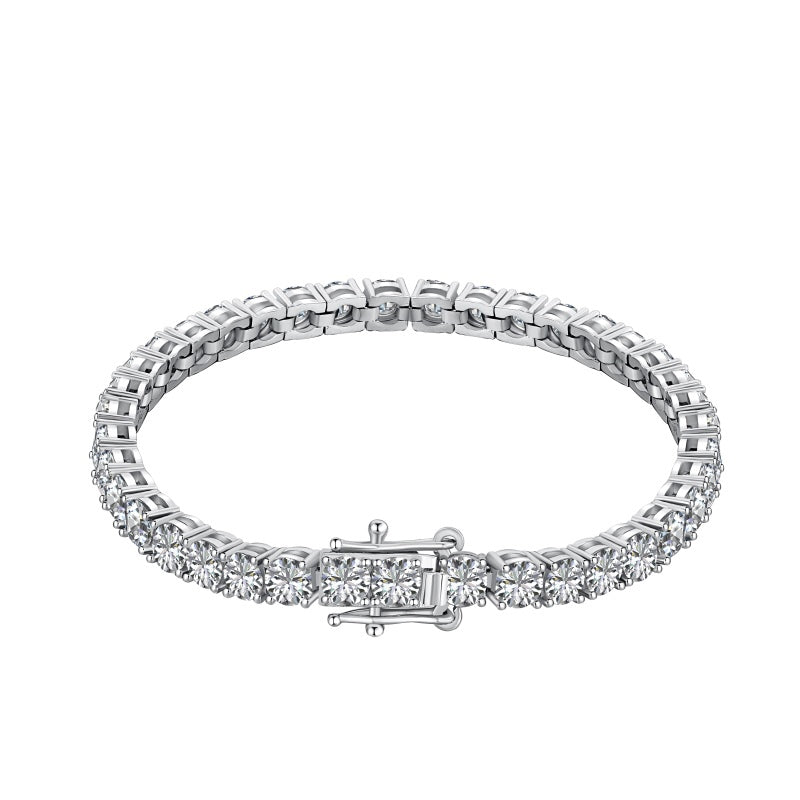Tennis Bracelet | Sterling Silver | Tarnish Proof