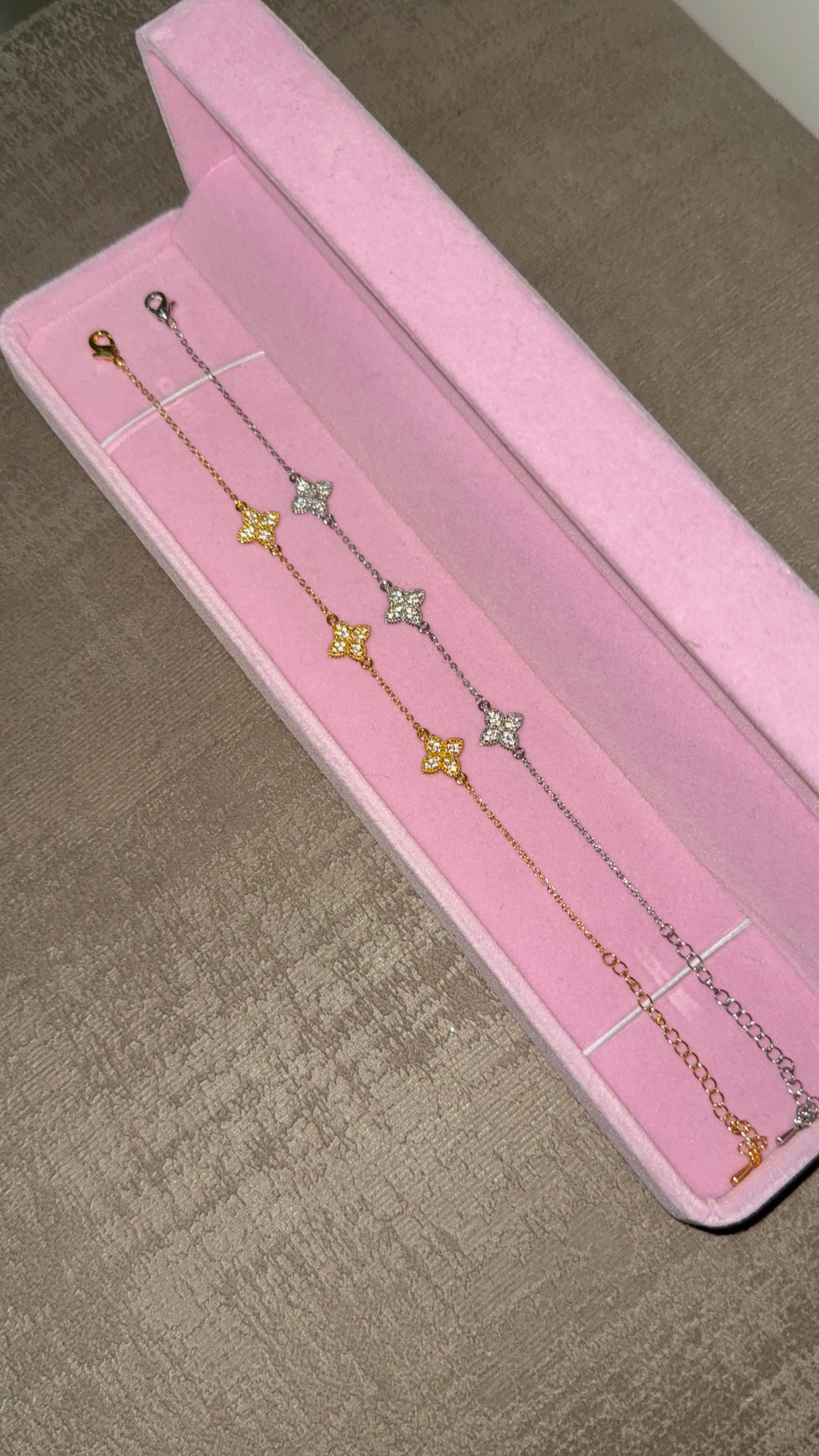 Sophia Flower Bracelet | 18K Gold Plated
