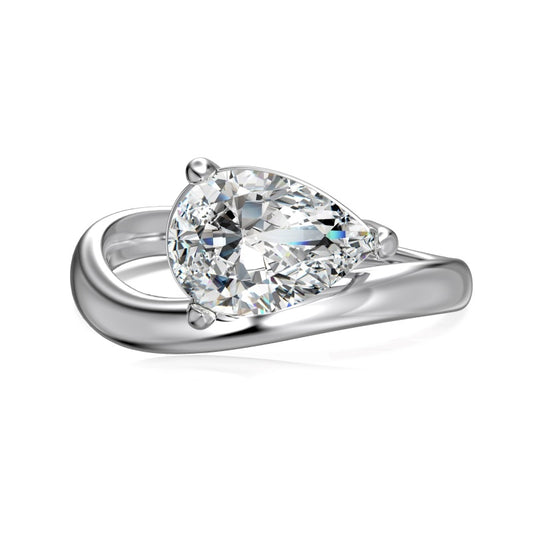 Ariana Marquise Ring | Sterling Silver | Tarnish Proof