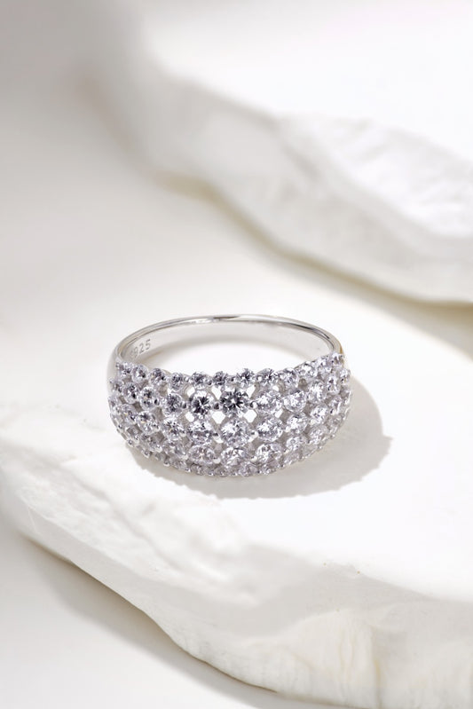 Lola Ring | Sterling Silver | Tarnish Proof