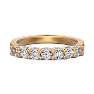 Rose Gold Eternity Band