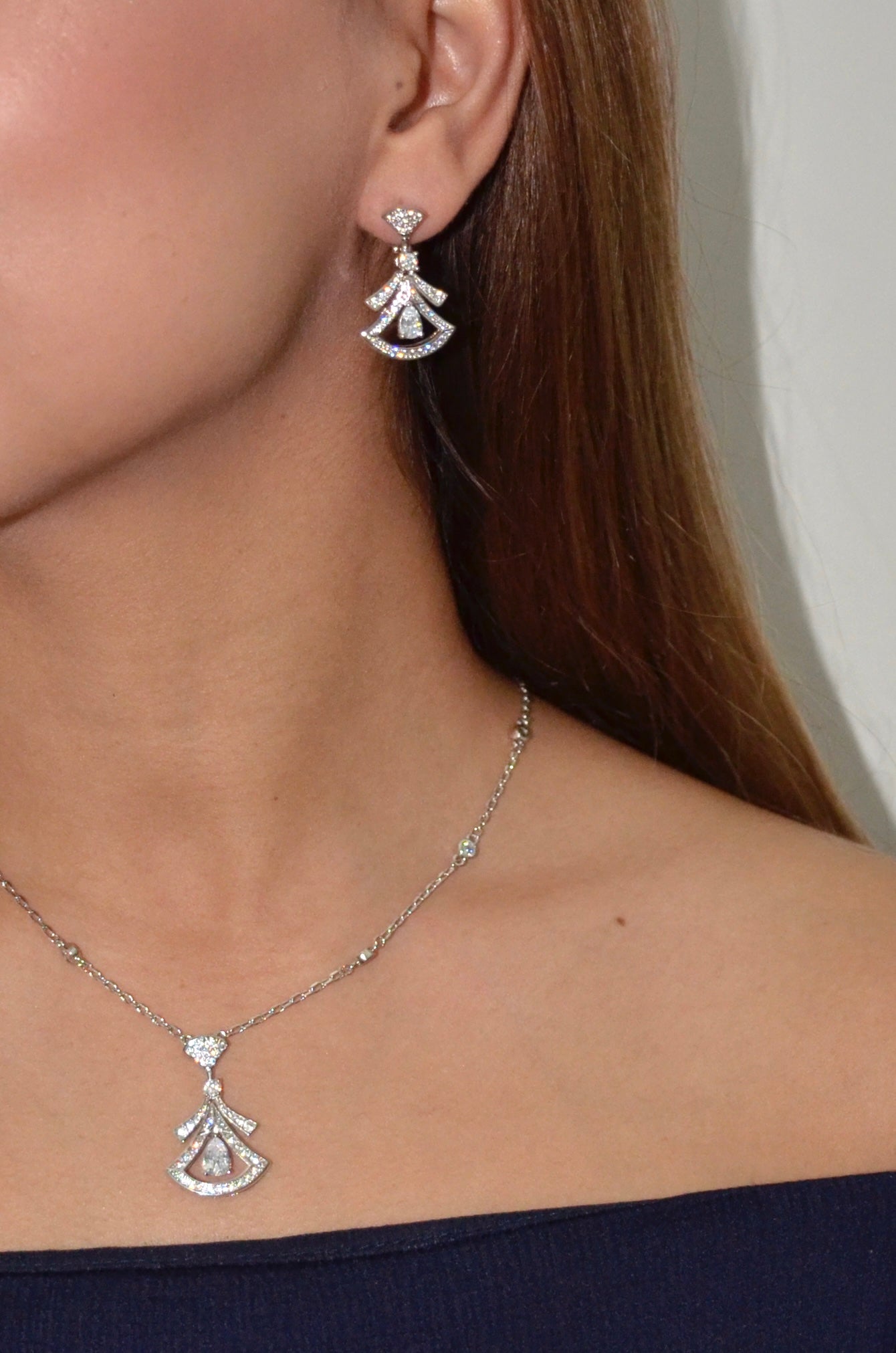 Lamara Set | Earrings | Necklace | Sterling Silver