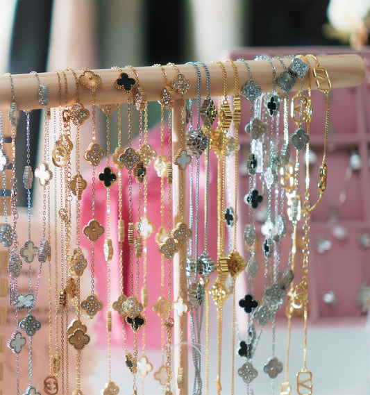 Flower Long Necklace