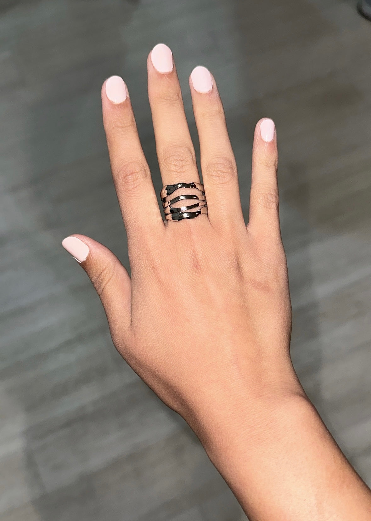 Marcia Ring | Stainless Steel | 18K Gold Plated | Tarnish Proof