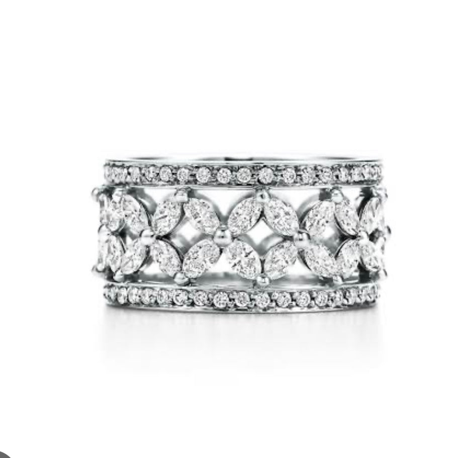 Victoria Thick Ring | Sterling Silver | Tarnish Proof