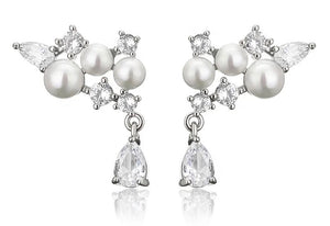 Dainty Pearl Earrings