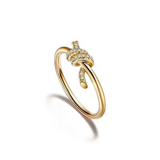 Talia Knot Ring | Sterling Silver