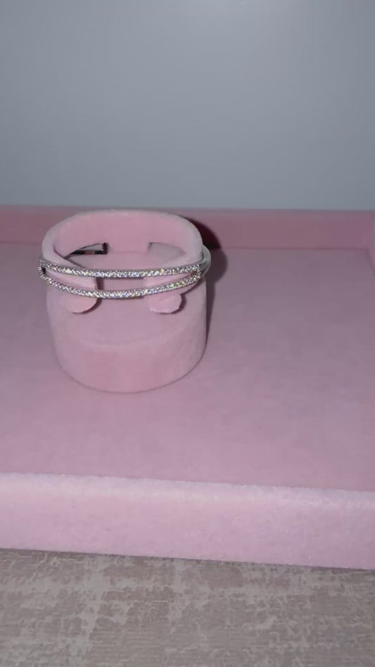 Cara Double Bangle