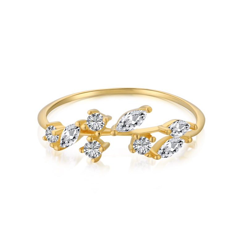 Jasmine Ring | Sterling Silver | Tarnish Proof