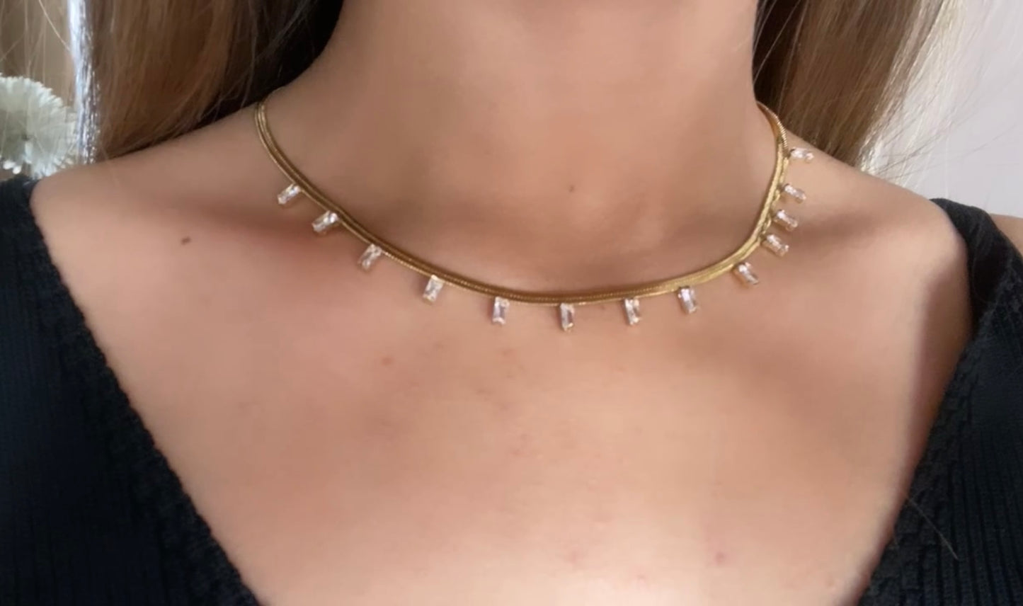 Lili Choker Necklace | Stainless Steel | Tarnish Proof
