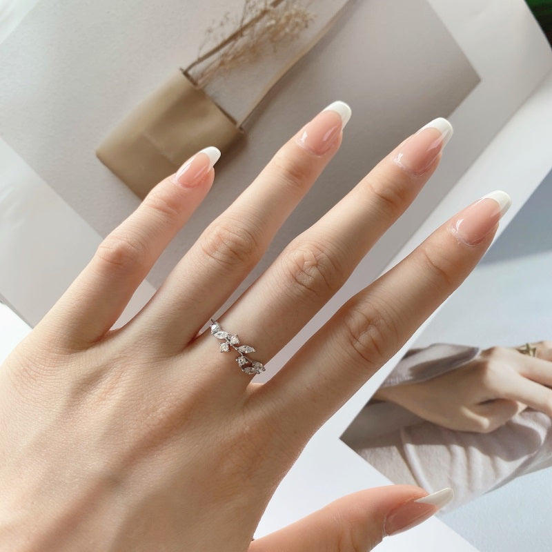 Jasmine Ring | Sterling Silver | Tarnish Proof