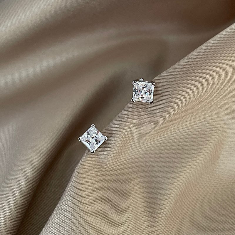 Roma Sterling Silver Stud Earrings
