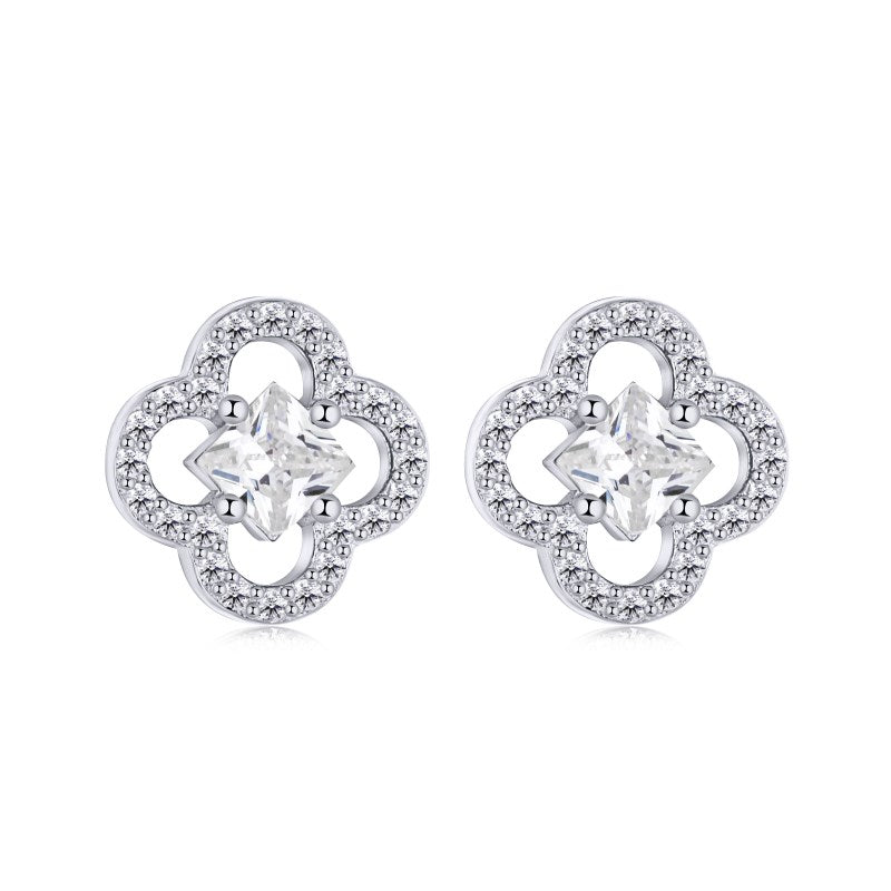 Flower Sterling | Silver Earrings