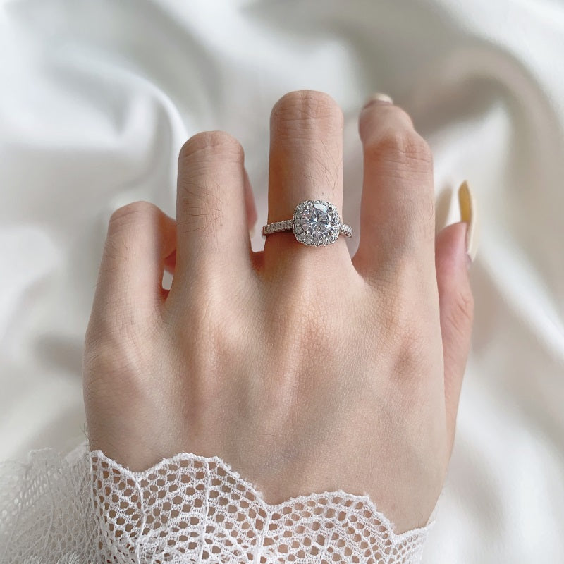 Cinderella Ring | Sterling Silver | Tarnish Proof