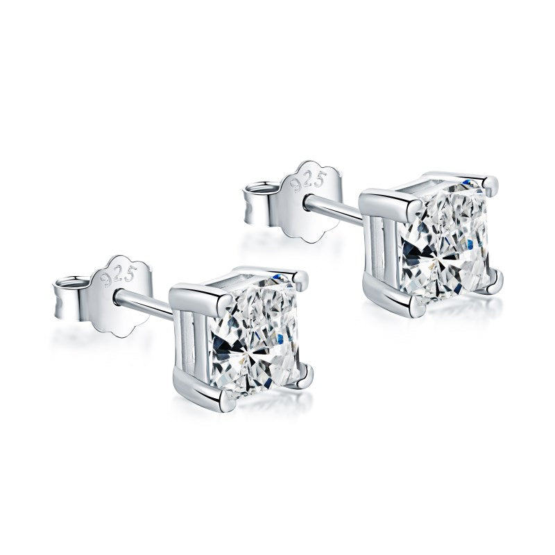 Roma Sterling Silver Stud Earrings