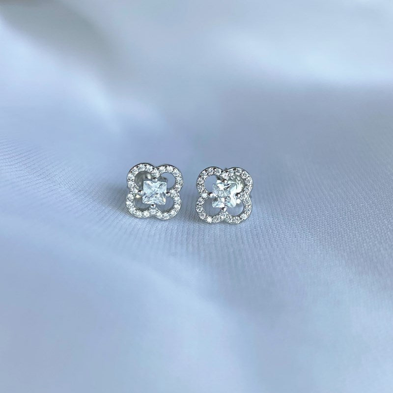 Flower Sterling | Silver Earrings