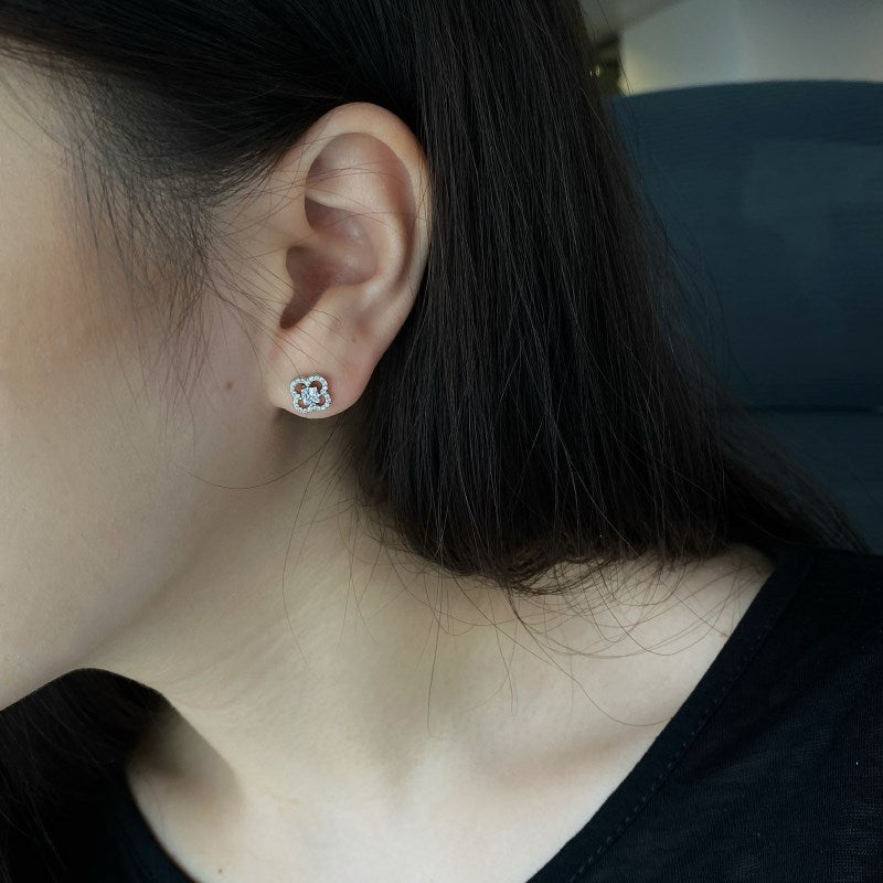 Flower Sterling | Silver Earrings