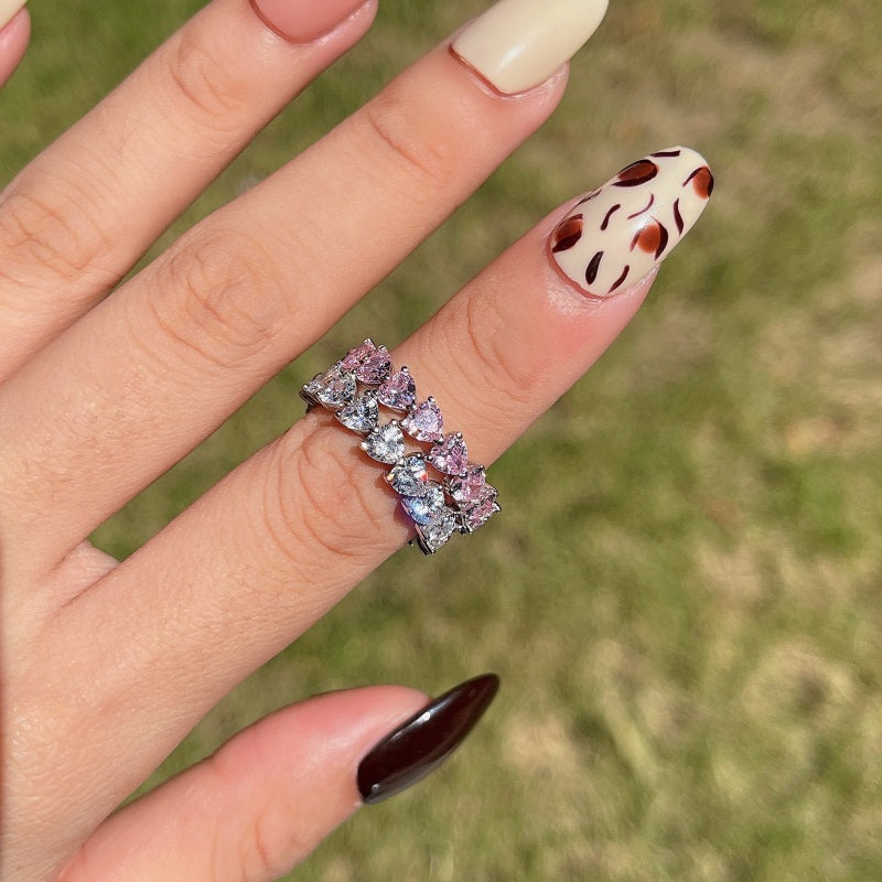 Hayley Eternity Ring | Sterling Silver | Tarnish Proof
