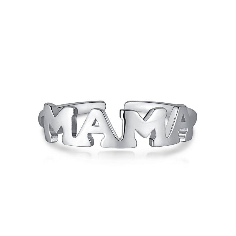 MAMA Ring | Sterling Silver | Tarnish Proof