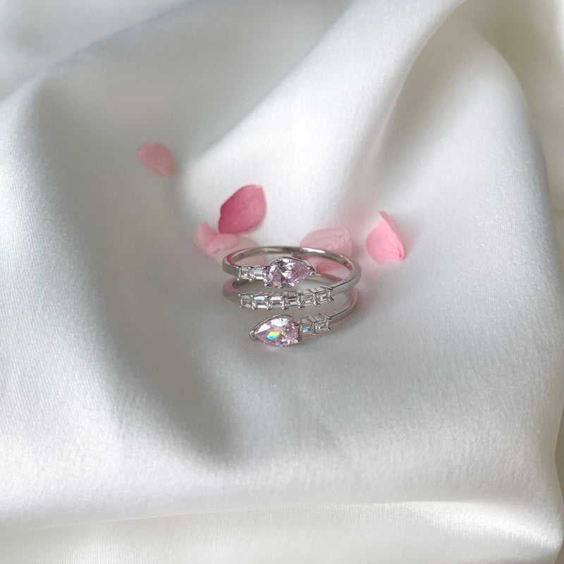 Zalora Ring | Sterling Silver | Tarnish Proof