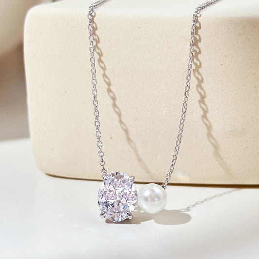 Pearl Necklace | Sterling Silver | Tarnish Proof